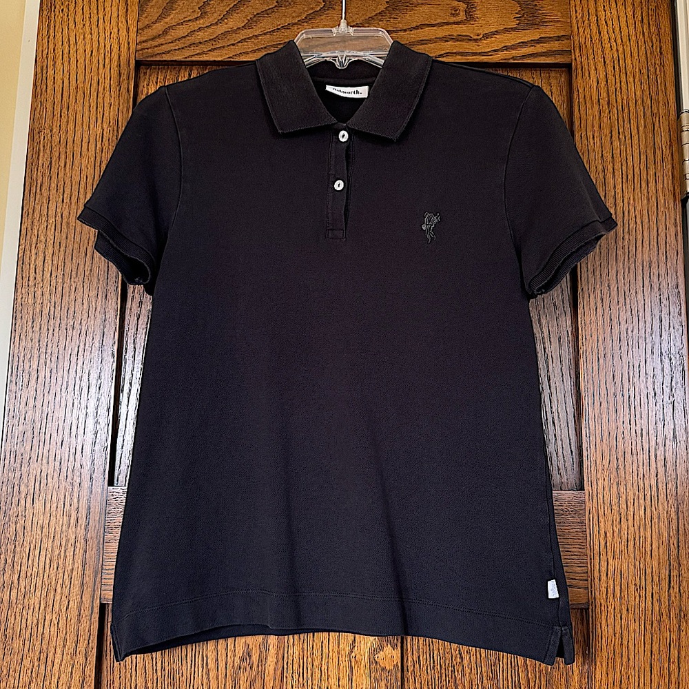 2/$10 - Ashworth black Golf Polo, Size Small